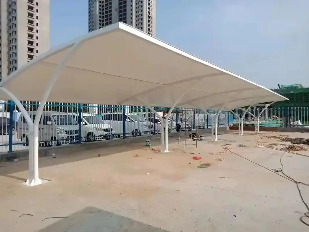 贵州丹寨园区停车棚为何生锈漏水？选购膜结构先避开这三个坑